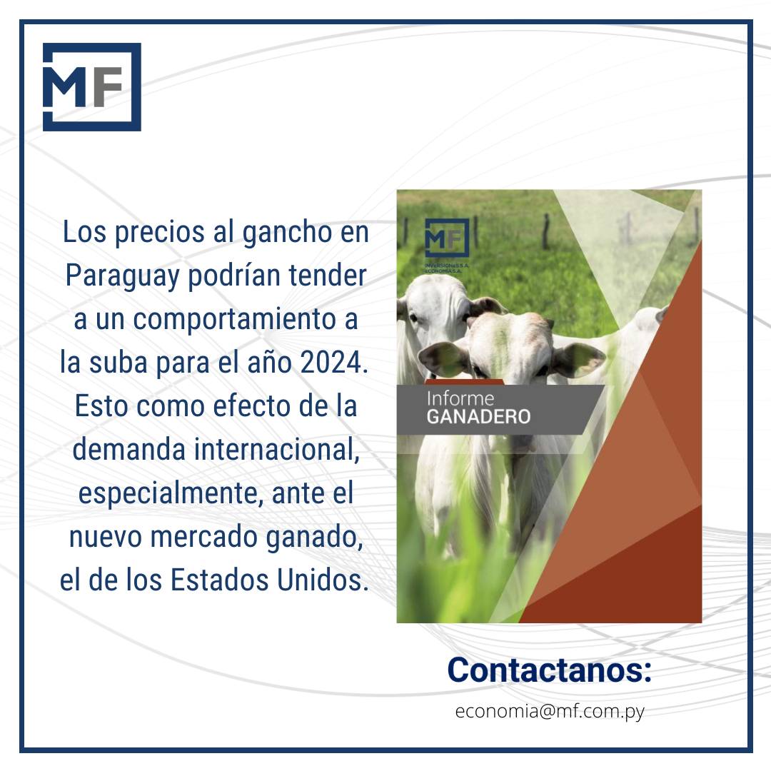 Informe Ganadero: Situaci&oacute;n y perspectivas